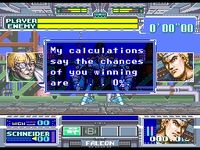 une photo d'Ã©cran de Battle Clash sur Nintendo Super Nes